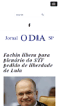 Mobile Screenshot of jornalodiasp.com.br